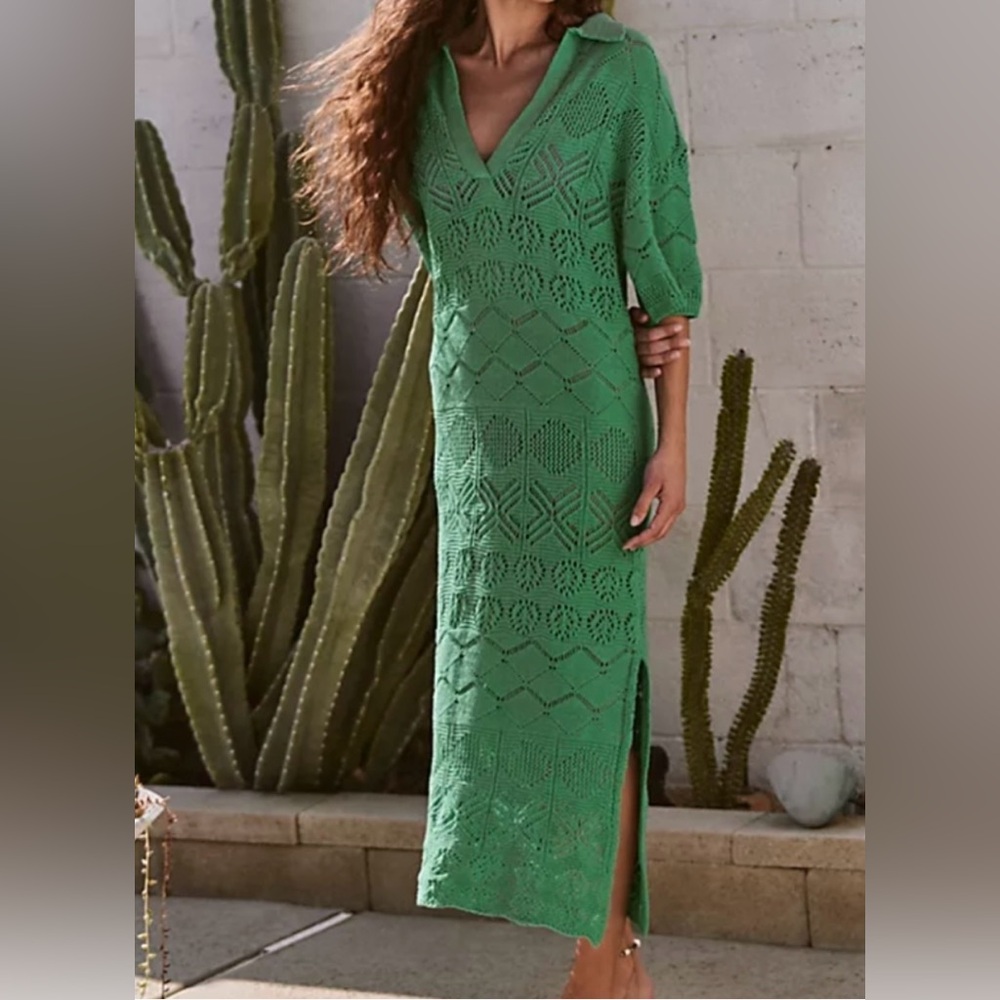 Free people islamorada fauxchet
maxi dress size XL